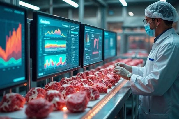 The data implications of supply chains for lab-grown meat