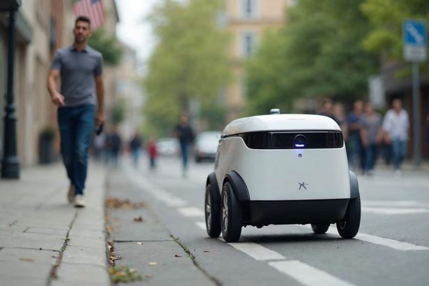 The surveillance capabilities of autonomous delivery robots