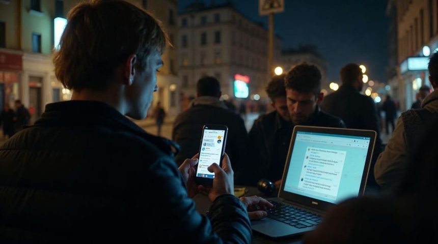 The role of encrypted apps in coordinating political movements