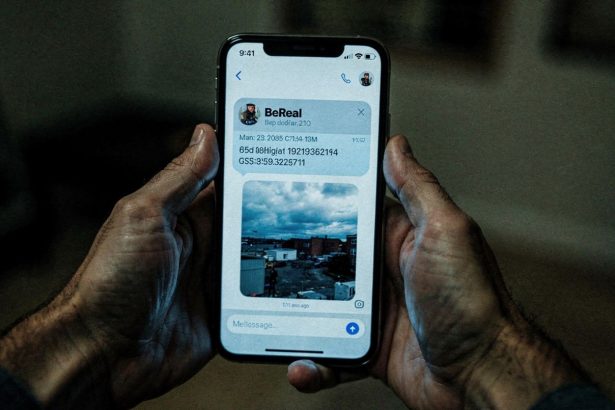 bereal location tracking