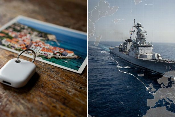 Dutch journalist tracked €500 million warship using €5 Bluetooth tracker hidden in postcard