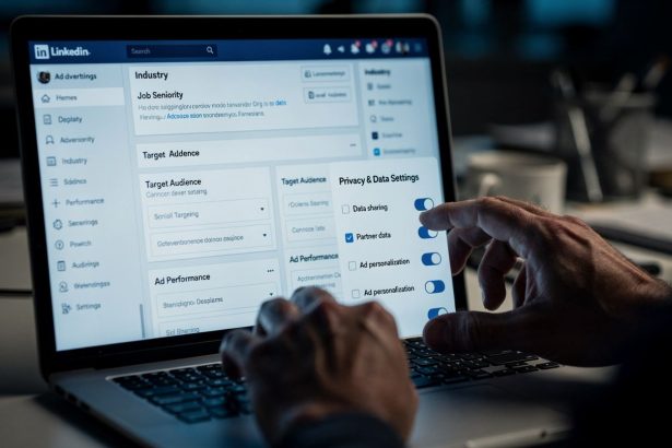 linkedin privacy settings advertisers
